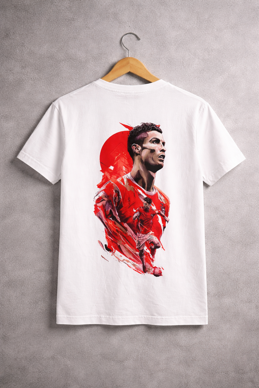 RONALDO CR7 White T-Shirt