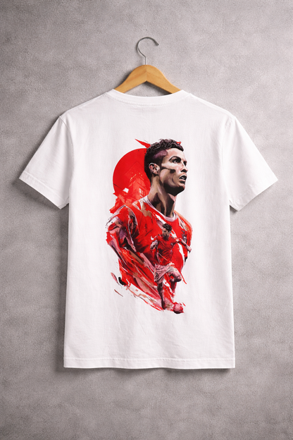 RONALDO CR7 White T-Shirt
