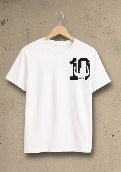 Lionel Messi White T-Shirt
