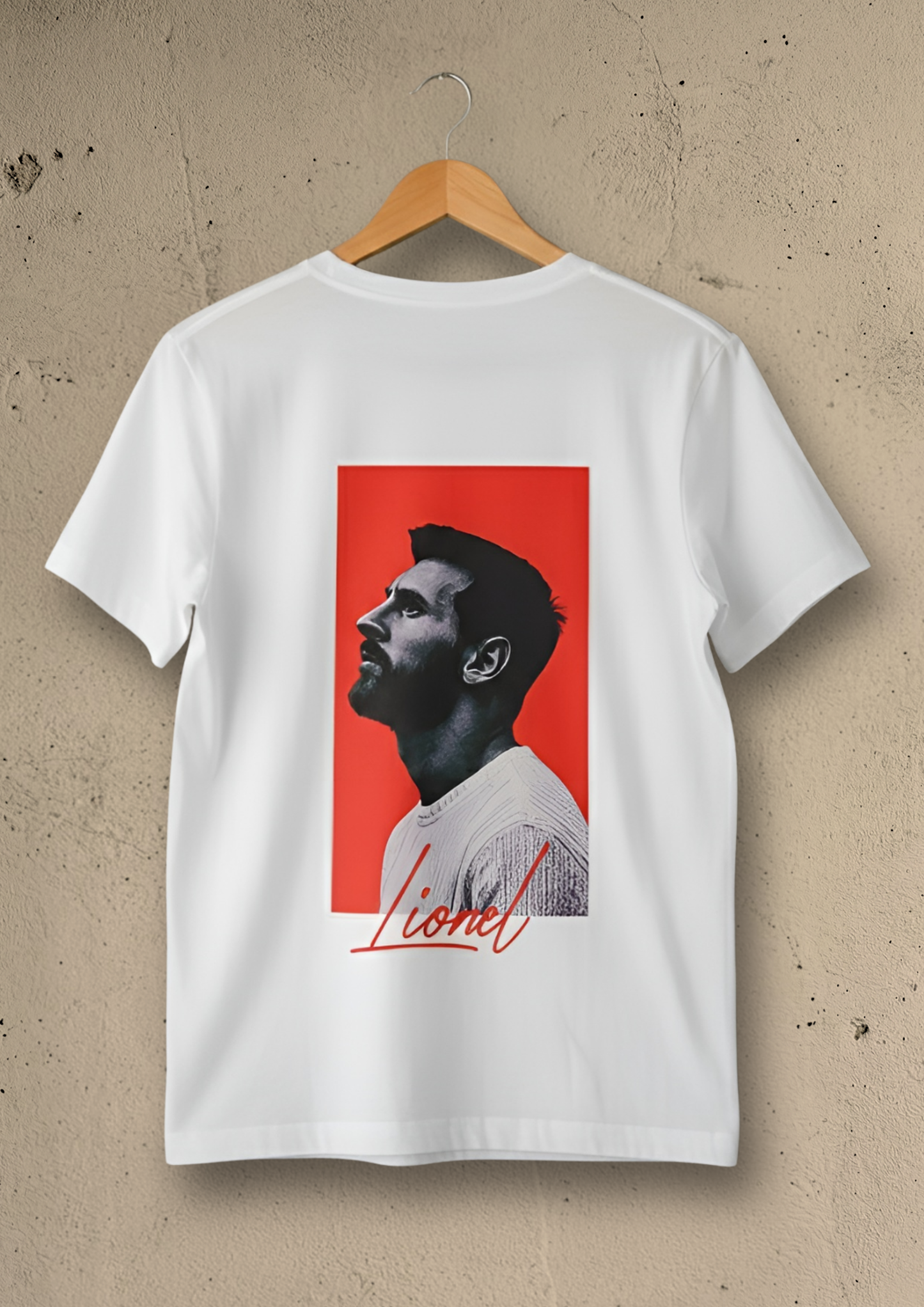 Lionel Messi White T-Shirt