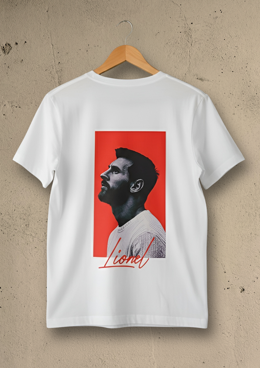 Lionel Messi White T-Shirt