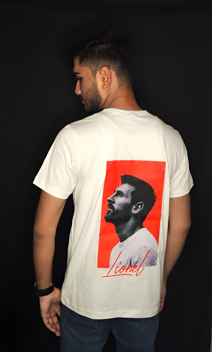 Lionel Messi White T-Shirt